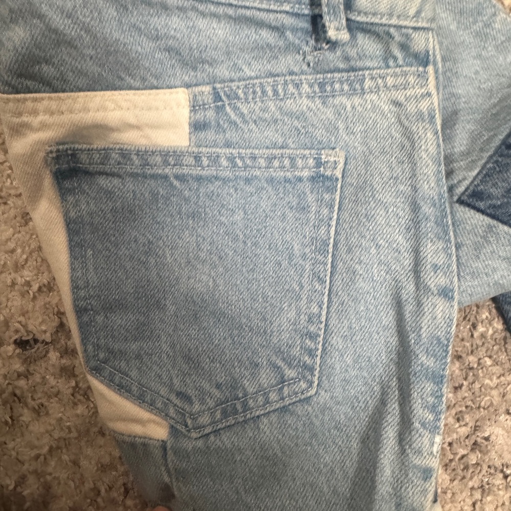 PacSun Contrast Blue Denim Jeans - Picture 5 of 5